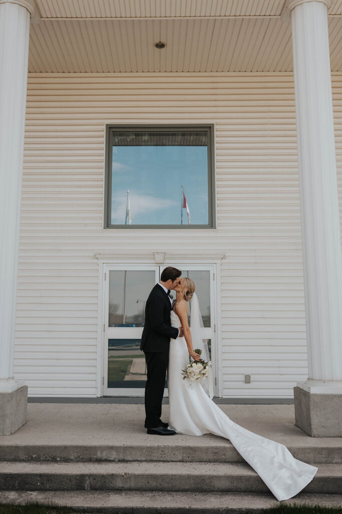 editorial downtown Calgary wedding photos