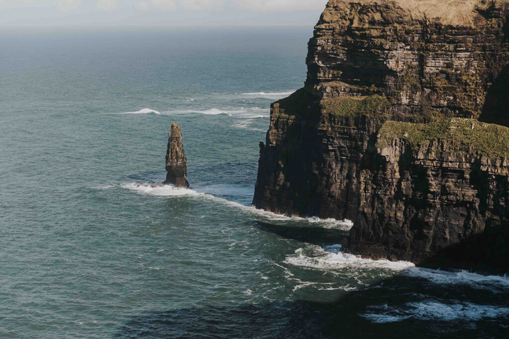 dramatic cliffs in ireland