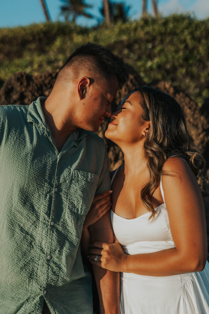 Fun Couples Photoshoot in Maui, Hawaii