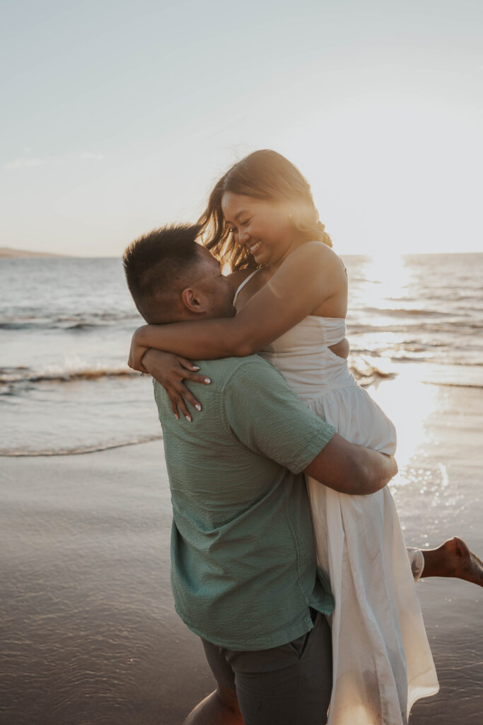 Fun Couples Photoshoot in Maui, Hawaii