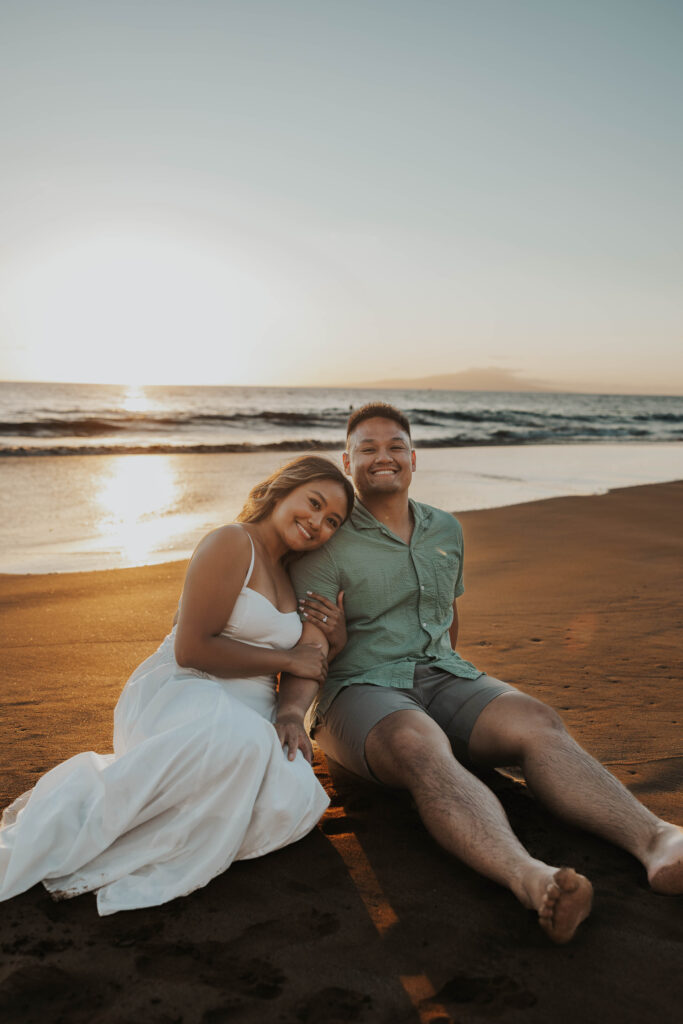 Fun Couples Photoshoot in Maui, Hawaii