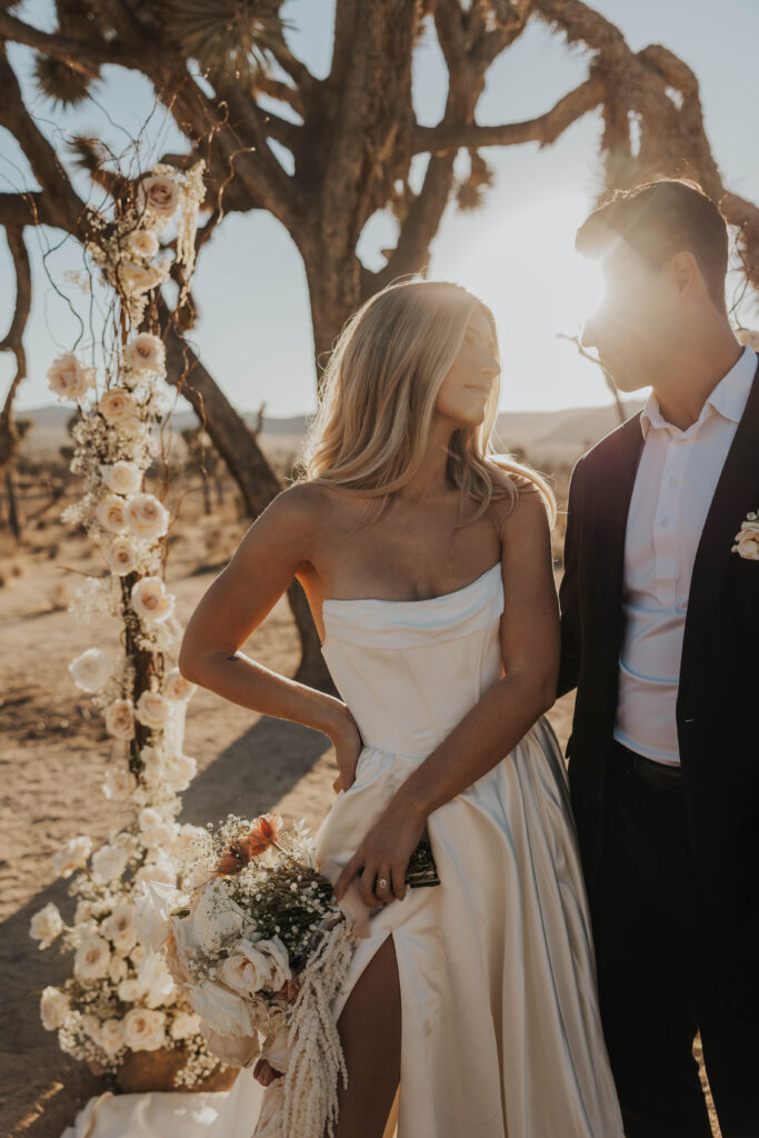 Nontraditional Wedding in Joshua Tree National Park