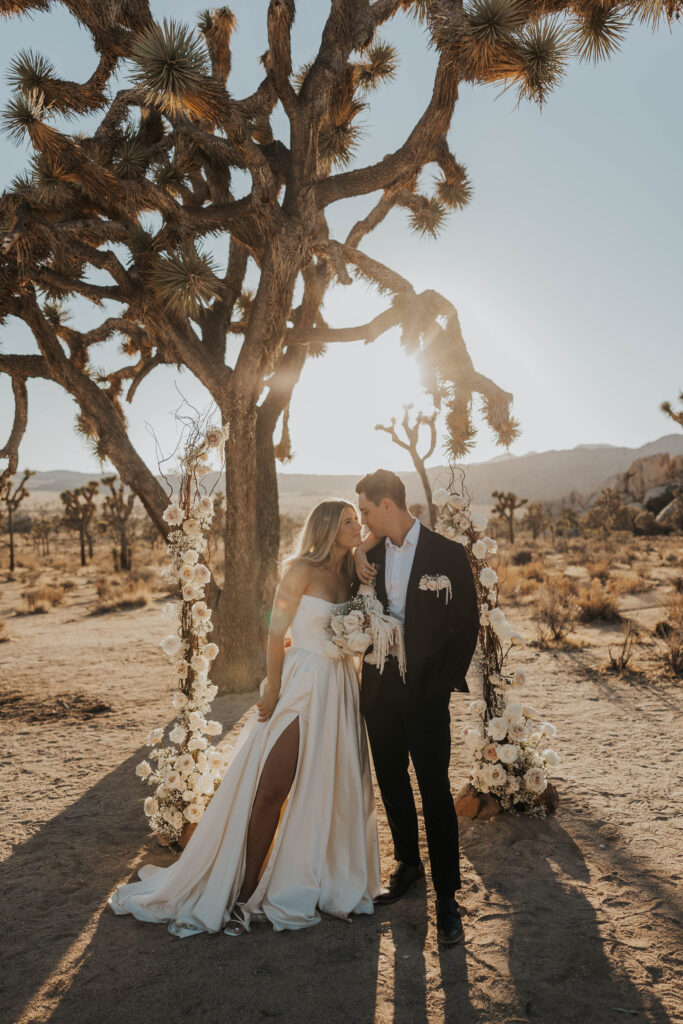 Nontraditional Wedding in Joshua Tree National Park