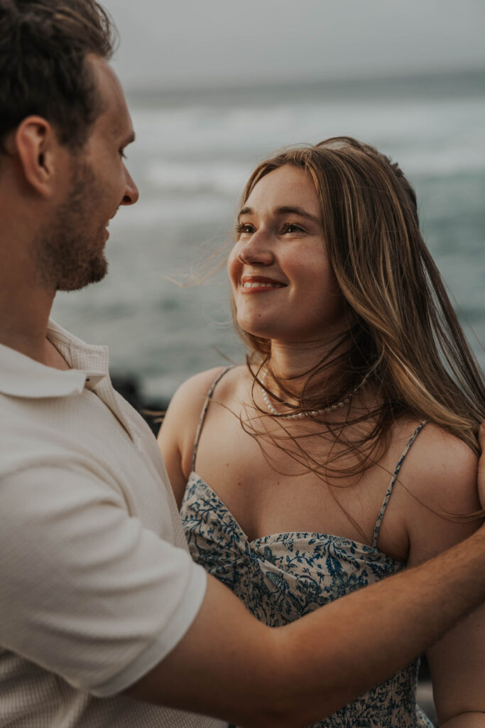 Beach Engagement Photoshoot in Maui, Hawaii