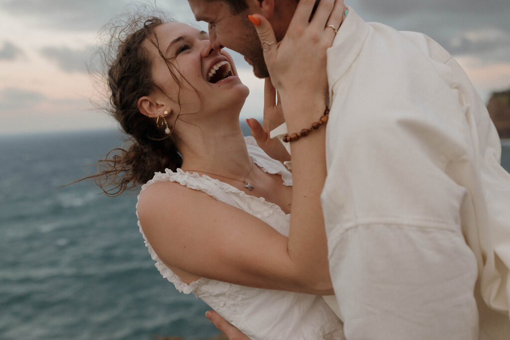 engagement photos romantic and documentary style