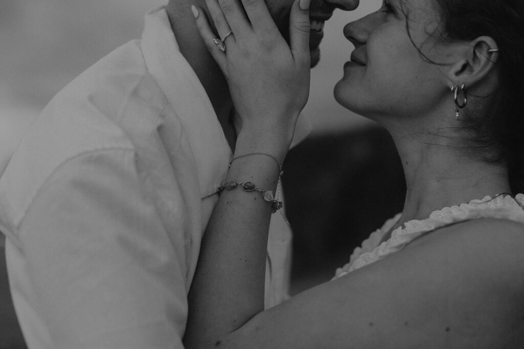 engagement photos romantic and documentary style