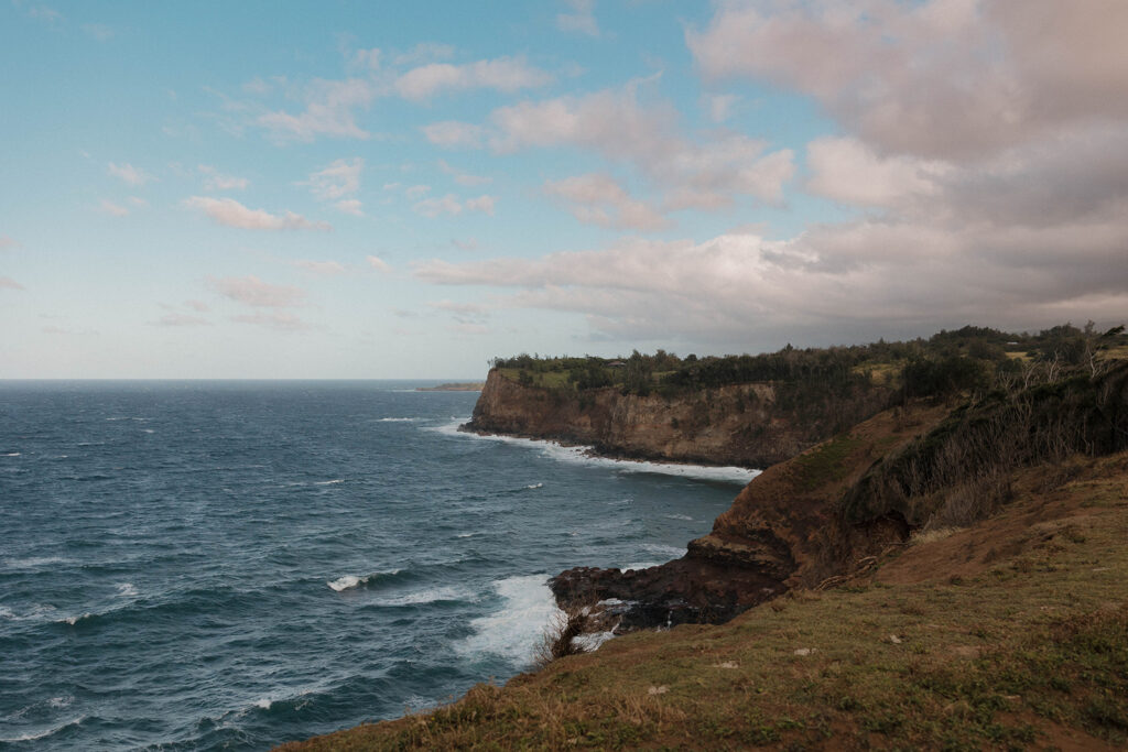 Surprise Proposal in the Cliffs of Kapaau, Hawaii
