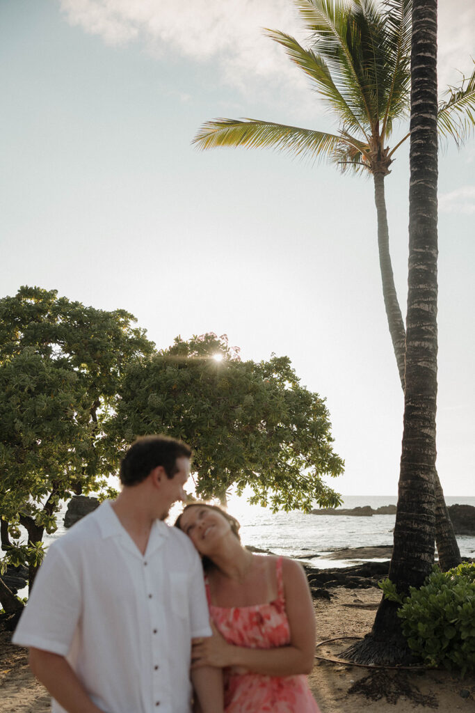 Kikaua Point Couples Photoshoot Turned Surprise Proposal