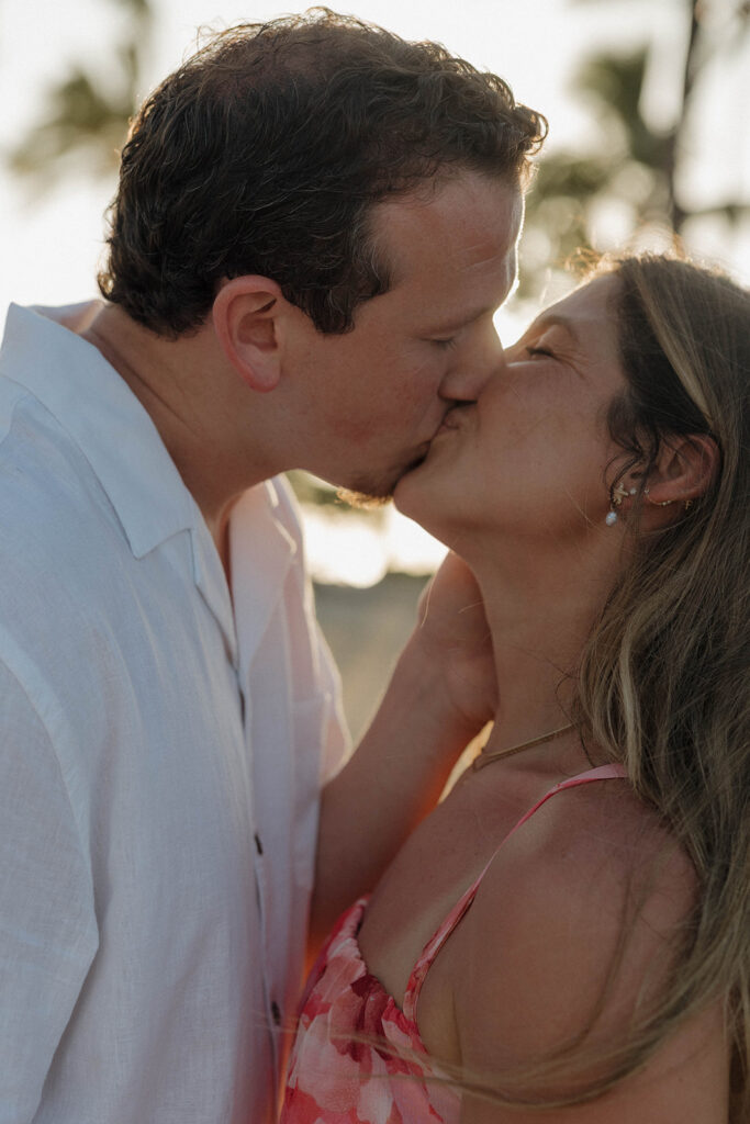 Kikaua Point Couples Photoshoot Turned Surprise Proposal
