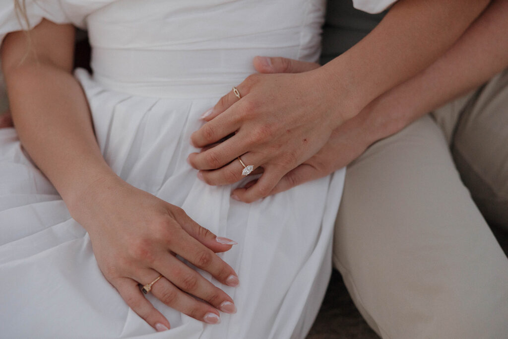 beach engagement rings