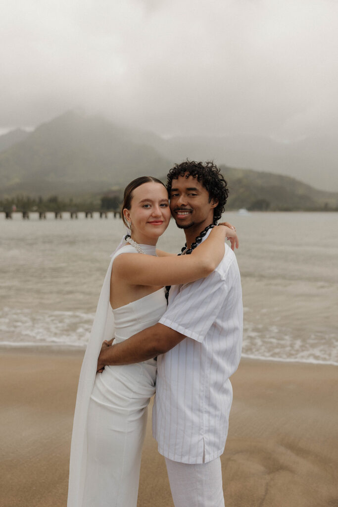 romantic maui elopement photos vintage and film inspired