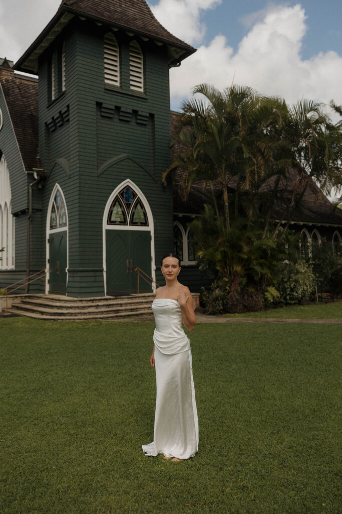 playful bride and groom photos on the beach