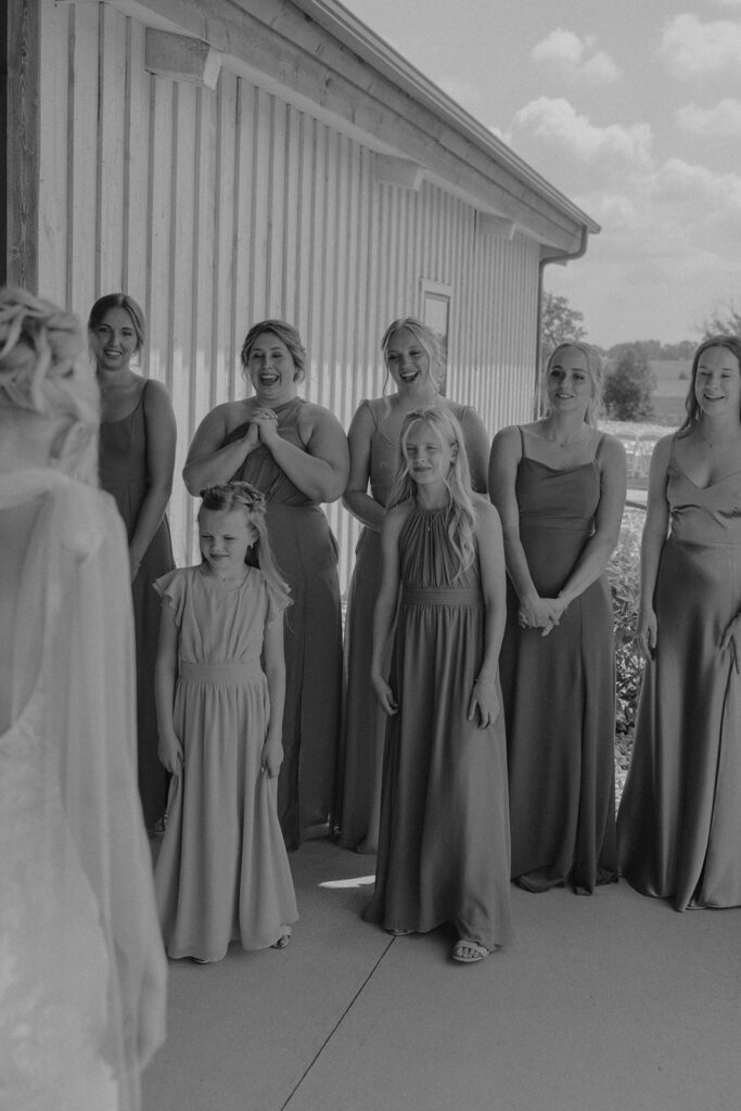 first look wedding photos in sioux falls south dakota
