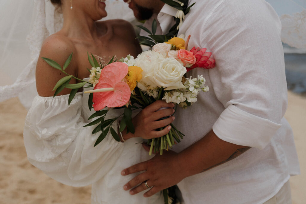 bride and groom photos on the beach timeless and romantic