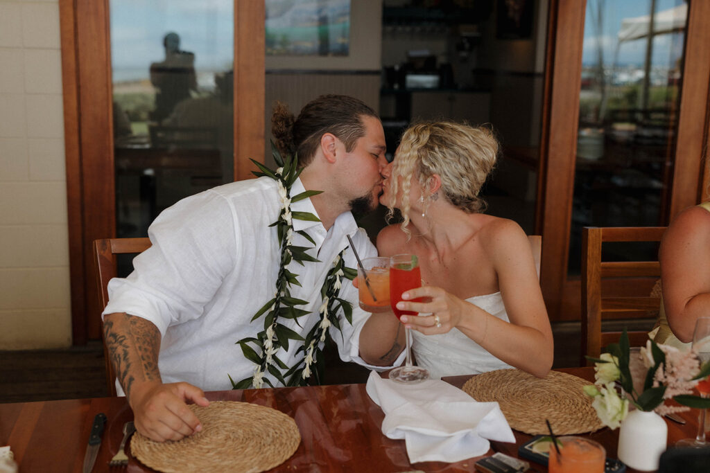 A Haleiwa Joe's Oahu Elopement That Felt Like a Dream Come True