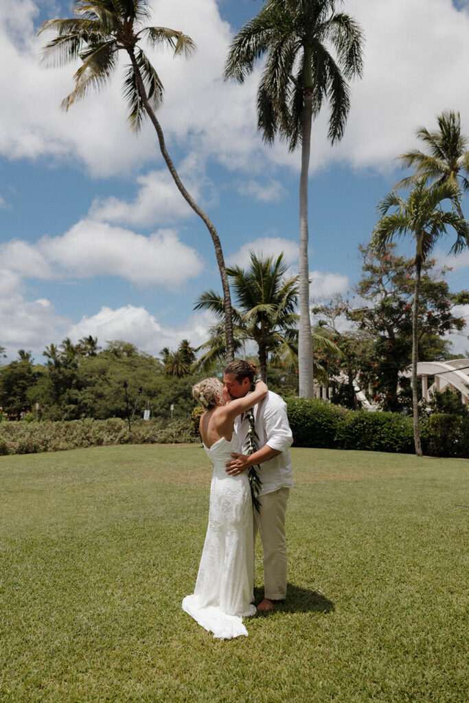 haleiwa joe's wedding reception for oahu elopement