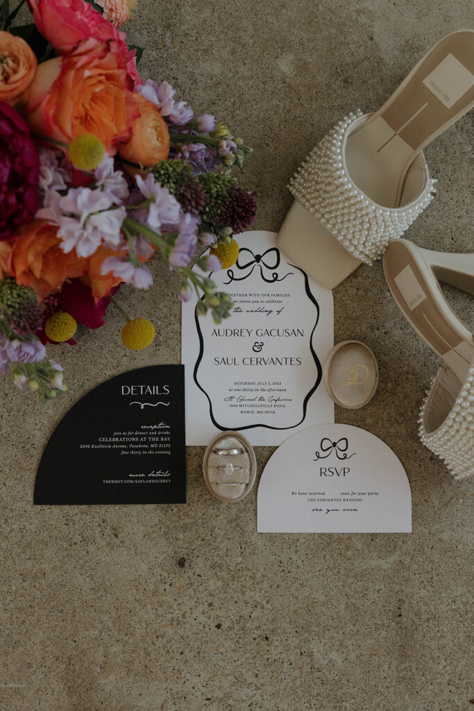 Audrey and Saul’s Colorful Wedding Theme at Celebrations at the Bay