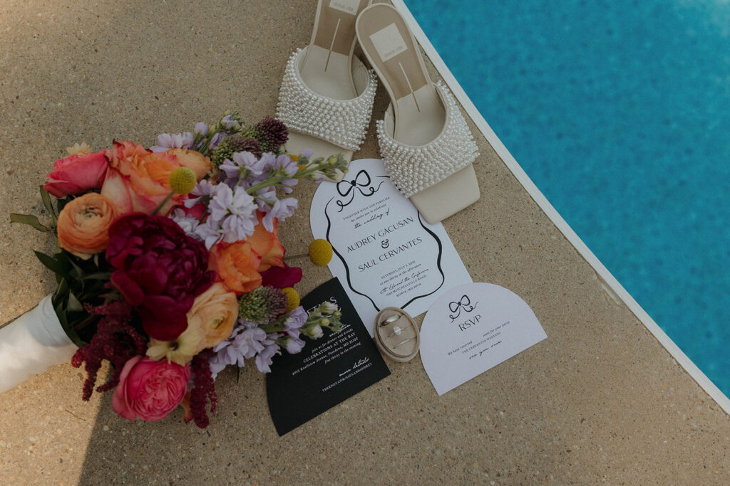 Audrey and Saul’s Colorful Wedding Theme at Celebrations at the Bay