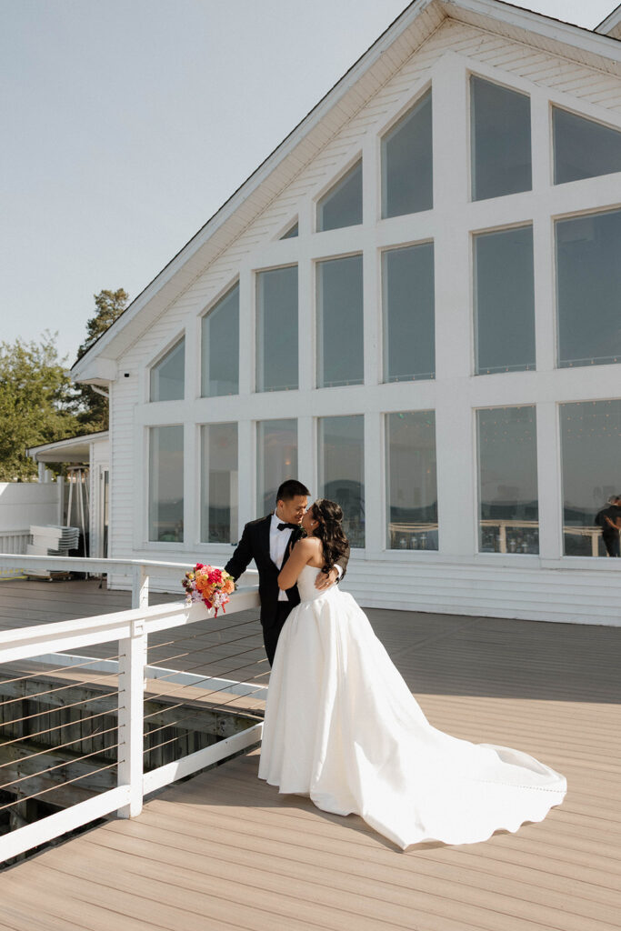 Audrey and Saul’s Colorful Wedding Theme at Celebrations at the Bay