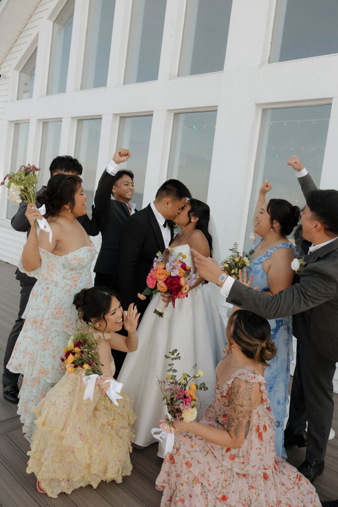 Audrey and Saul’s Colorful Wedding Theme at Celebrations at the Bay