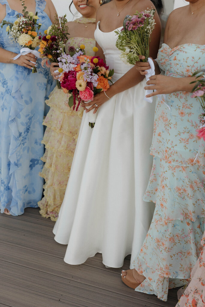 Audrey and Saul’s Colorful Wedding Theme at Celebrations at the Bay