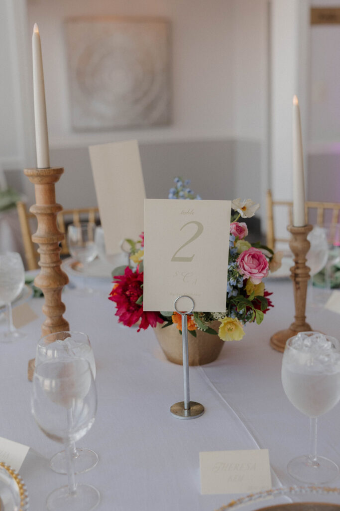 Audrey and Saul’s Colorful Wedding Theme at Celebrations at the Bay